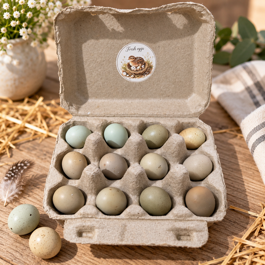 King Quail Fertile Hatching Eggs – 12 Pack