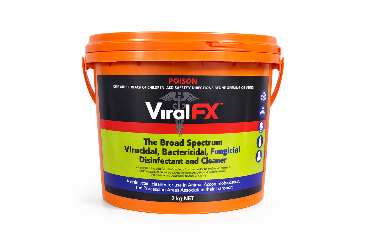 ViralFX biosecurity disinfectant footbath use